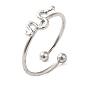 304 открытая манжета из нержавеющей стали, змея
