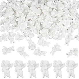 100 шт. Кабошоны из непрозрачной смолы, ангел