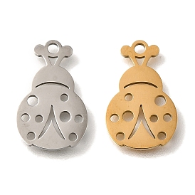 201 подвески из нержавеющей стали, божья коровка прелести