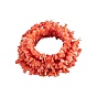 Natural South Red Agate Beads Strands, Grade A+, Chip