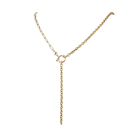 304 скрепки из нержавеющей стали, цепочка, кабель, лариат, ожерелья