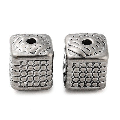 316 Stainless Steel Beads, Cuboid