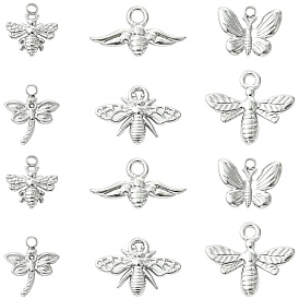 12 шт. 6 цвета 304 подвески из нержавеющей стали, цвет нержавеющей стали