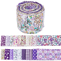 40Pcs Floral Cotton Fabric, Patchwork Roll Sewing DIY Crafts