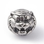 316 Surgical Stainless Steel Beads, Tiger Head