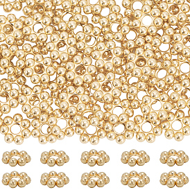 80 шт. 304 распорные втулки из нержавеющей стали, цветок, гранулированные бусины