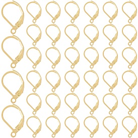 304 из нержавеющей стали выводы Leverback серьги, с петлей