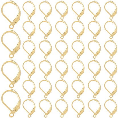 304 из нержавеющей стали выводы Leverback серьги, с петлей