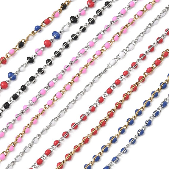 304 цепи из эмалированной нержавеющей стали, с катушкой, пайки