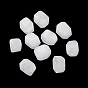 Natural Quartz Crystal Beads, Faceted, Polygon, Rock Crystal Beads