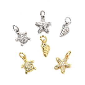 Латунные микро проложить кубического циркония прелести, стойки покрытие, долговечный, без кадмия и без свинца, с целью перехода в кольце, золотые / платиновые