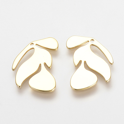 Латунные подвески, без никеля , реальный 18 k позолоченный, лист