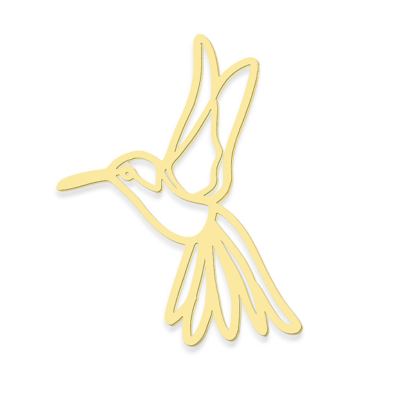 201 подвески из нержавеющей стали, лазерная резка, птица