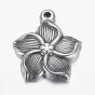 304 подвески из нержавеющей стали, цветок