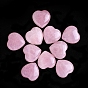 Natural Rose Quartz Healing Stones, Heart Love Stones, Pocket Palm Stones for Reiki Ealancing