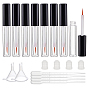 DIY Eye Line Pencils Bottle Kits, with Empty Plastic Eye Line Pencils Tube Bottle & Pipettes & Funnel Hopper