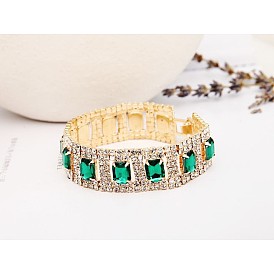Simple Style Star Bride Bridesmaid Jewelry - Diamond Bracelet Hand Day Gift B021.