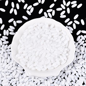 Стеклянный бисер непрозрачных цветов, овальные