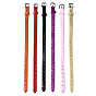 Leather Watch Band, Mixed Color, 220x7x1mm