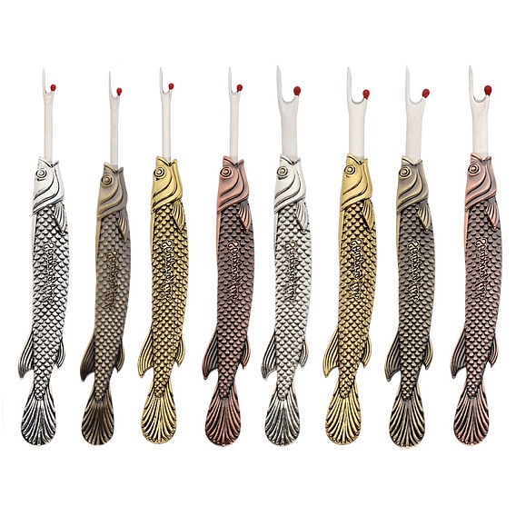 Стальной распарыватель швов с ручкой из сплава, рыба