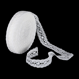 12.5 ярдов хлопковой кружевной ленты, Цветочная отделка для украшения свадебного платья