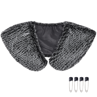 Воротники из акриловых волокон и искусственной шерсти