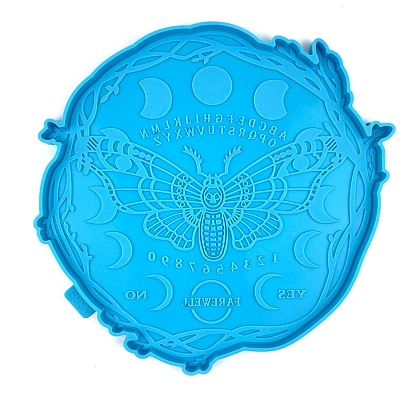 Сделай сам, мотылек и фаза луны, украшение, пищевые силиконовые формы, формы для говорящих досок, формы для литья смолы