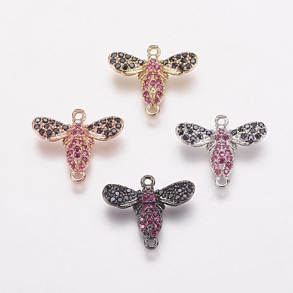 Коннекторы, латунь, кубический цирконий, Пчелы