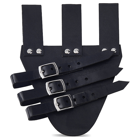 Кобура для средневековых мечей из искусственной кожи для мужчин, держатель ножен для рапиры, с пряжками из сплава