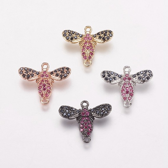 Коннекторы, латунь, кубический цирконий, Пчелы