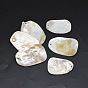 Freshwater Shell Pendants, Nugget with Fish