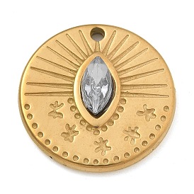 304 из нержавеющей стали горный хрусталь подвески