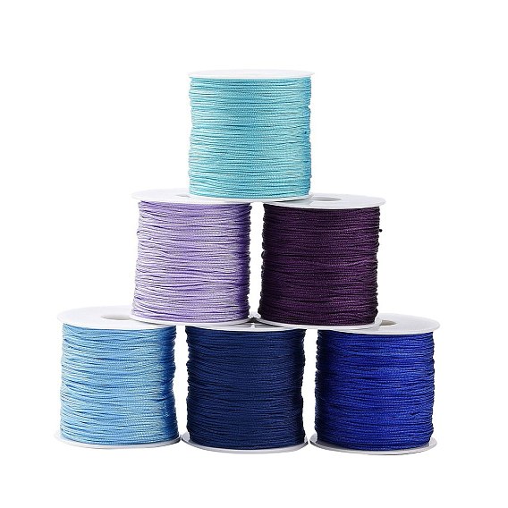 6 рулоны 6 цвета нейлоновые нити