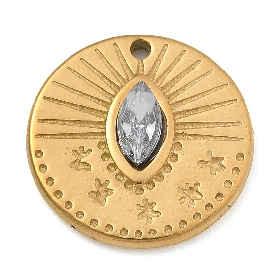 304 из нержавеющей стали горный хрусталь подвески