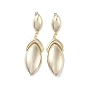 Brass Pendants Stud Earrings, Horse Eye