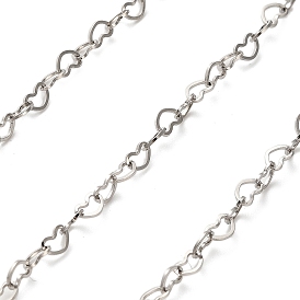 304 ссылка цепи из нержавеющей стали сердце, пайки