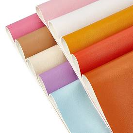 Flat PU Leather Strip, DIY Leather Craft Strips Supplies, Rectangle