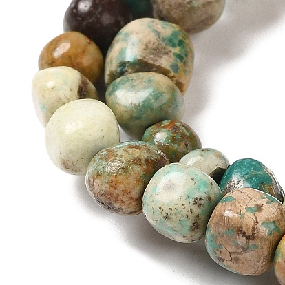Natural Turquoise Beads Strands, Nuggets, Tumbled Stone