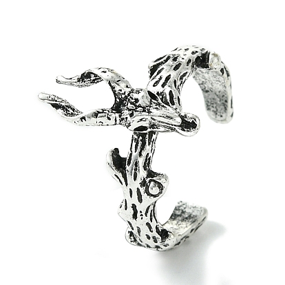 Открытые кольца из сплава оленя для женщин, без свинца и без кадмия