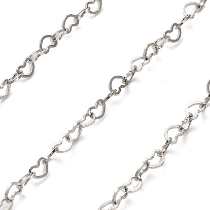 304 ссылка цепи из нержавеющей стали сердце, пайки