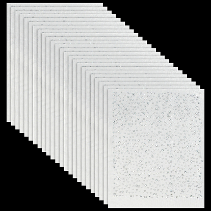 24шт. стеклянные стразы горячей фиксации, гладить по аппликациям, аксессуары для костюма, для одежды, , брюки, плоско-круглые