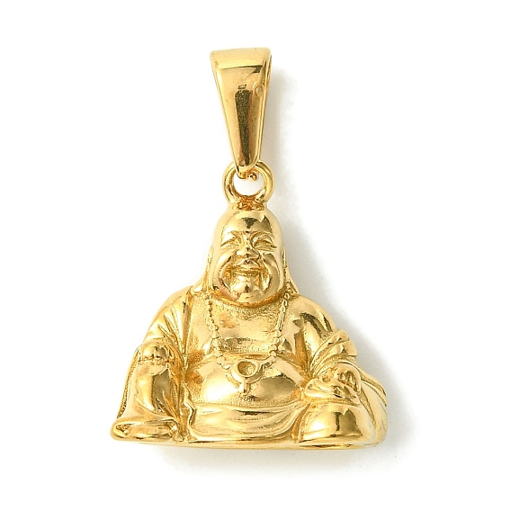 Вакуумное покрытие pvd 304 подвески из нержавеющей стали, очарование будды