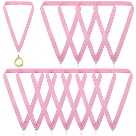 40Pcs Polyester Medal Straps, Award Neck Ribbons, Medal Lanyards, with Iron Clasps