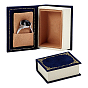 Microfiber Ring Storage Boxes, Book Shape