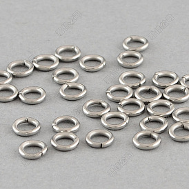 304 inox Anneaux ouverte