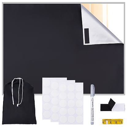 Polyester Portable Window Blackout Curtain for Travel