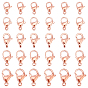 30Pcs 5 Style 304 Stainless Steel Lobster Claw Clasps