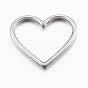304 нержавеющей стали связывающий кольца, сердце
