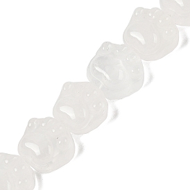 Природных кристаллов кварца бисер нитей, бусины из горного хрусталя кошачья лапка