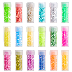 72 g 18 стили стеклянный бисер, круглые